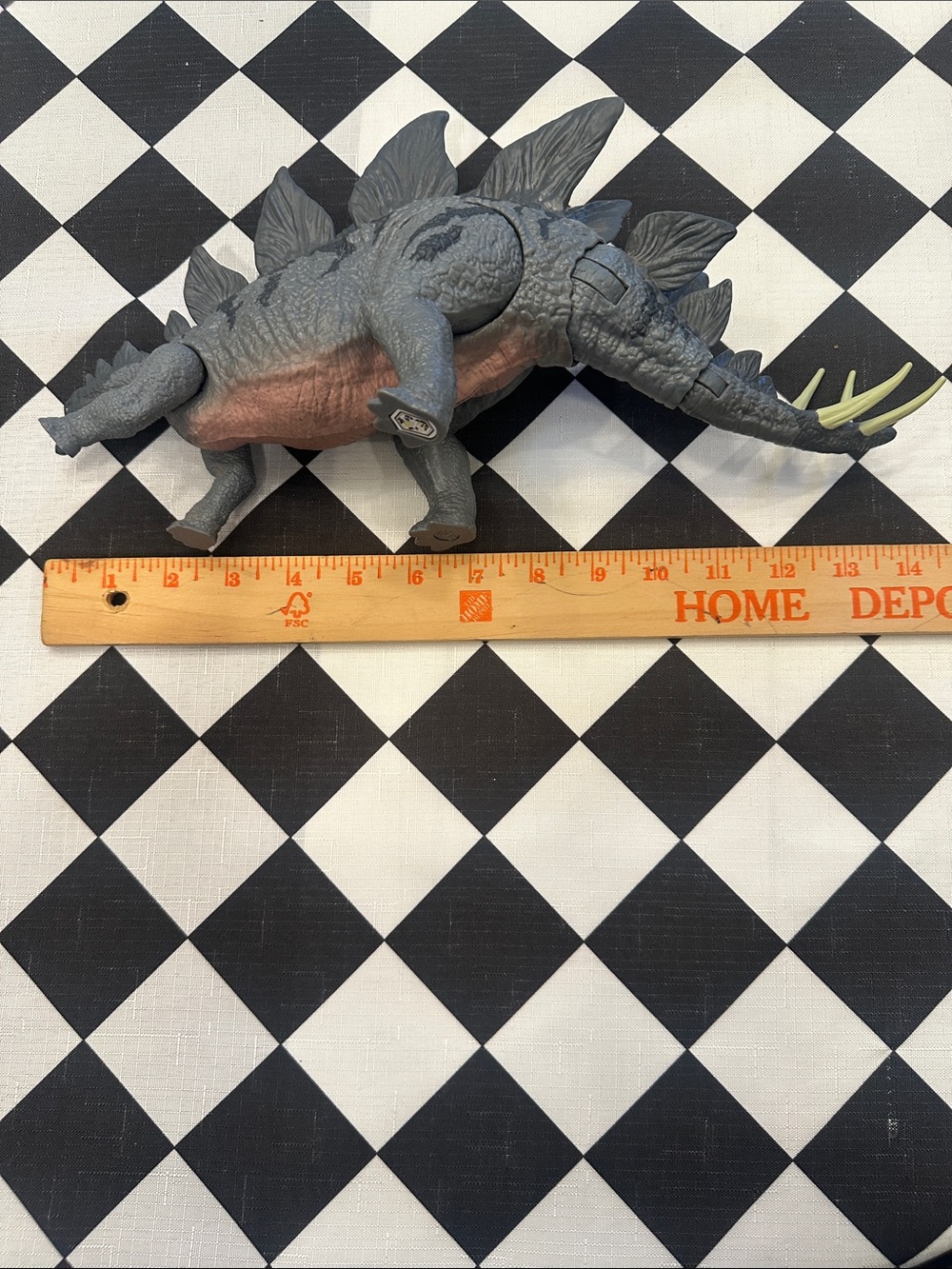 Jurassic World 2017 Stegosaurus Dinosaur Action attack Figure Toy movable joints - Picture 7 of 7
